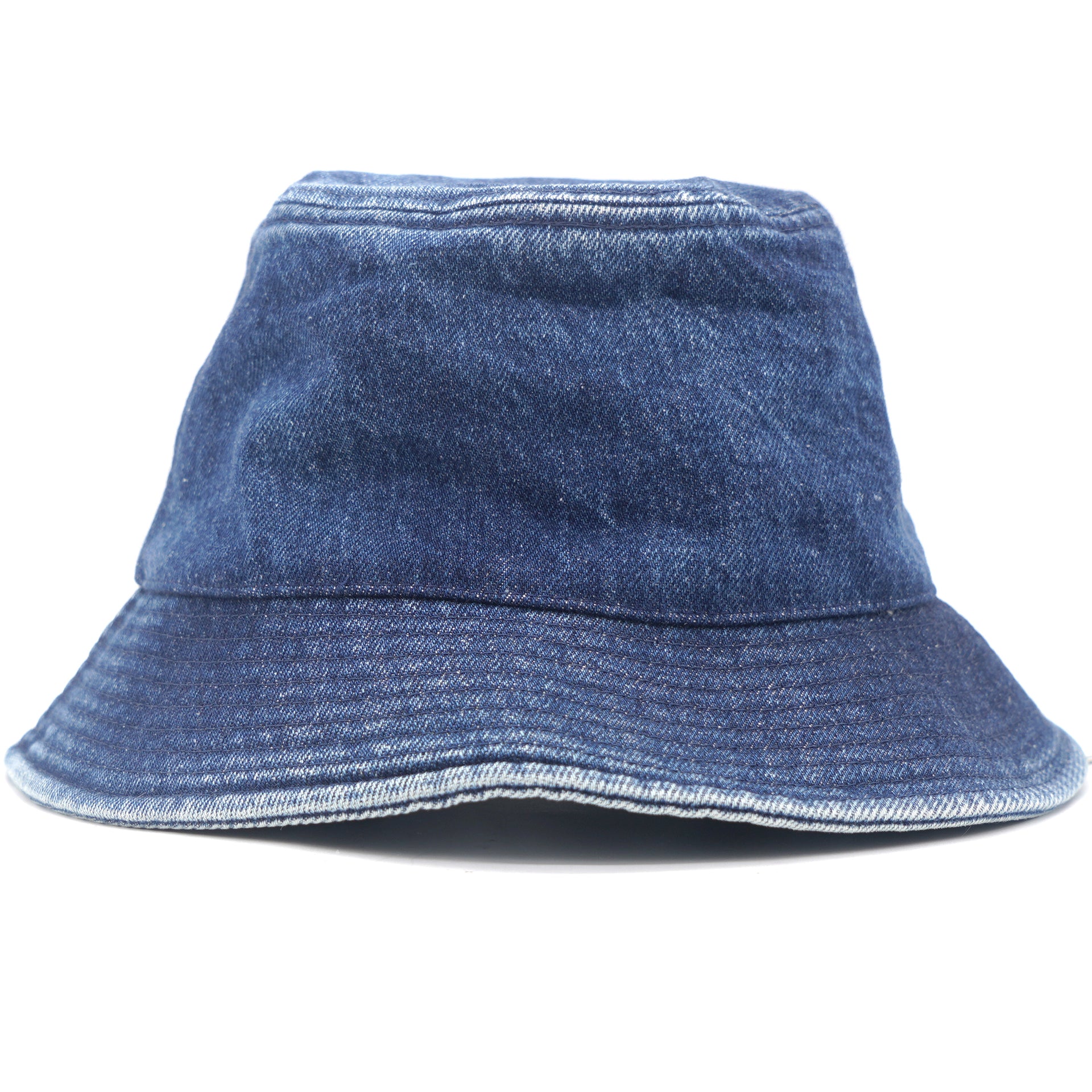 Embroidered Bucket Hat In Union Wash Denim Union Wash