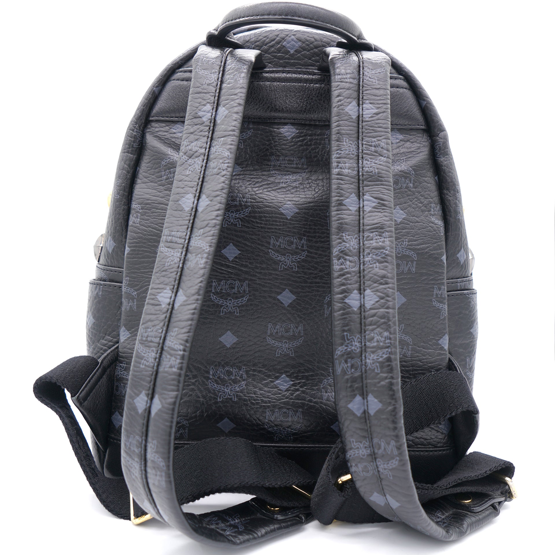 Visetos Side Stud Small Stark Backpack Black