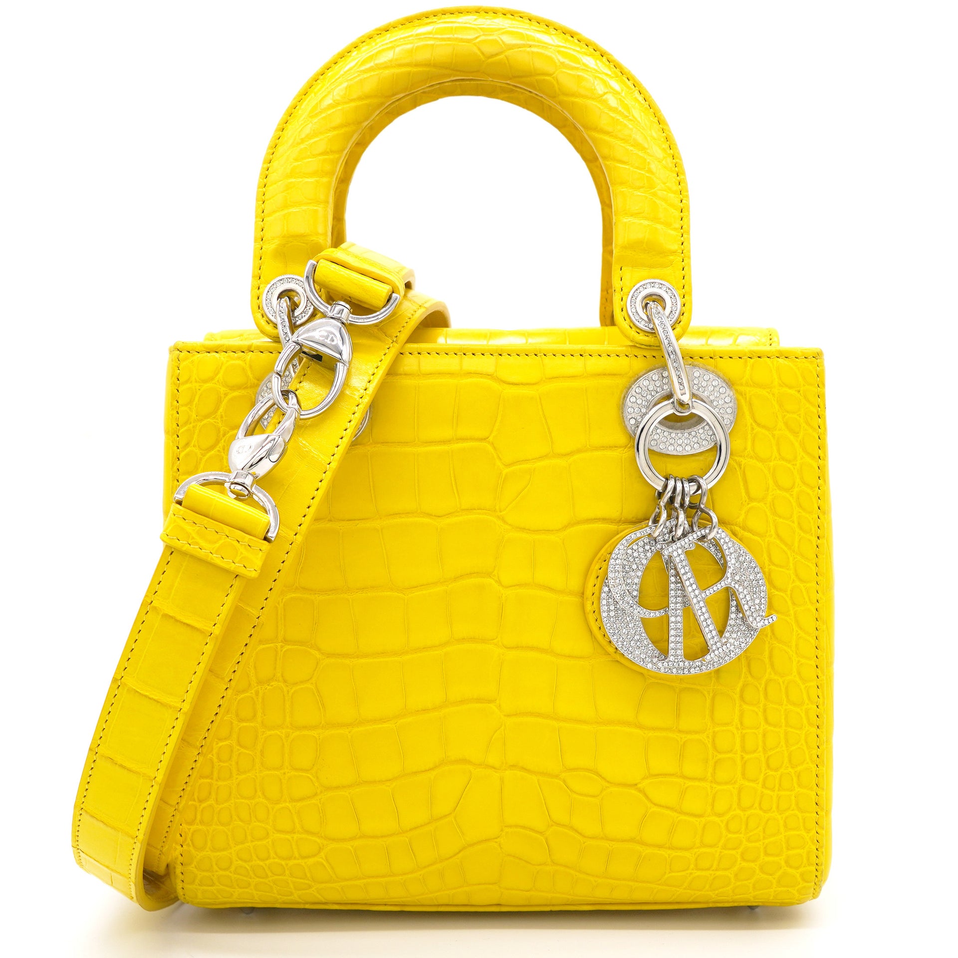 Christian dior yellow bag Clearance