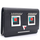 Eyes Wallet on Chain Black