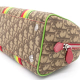 Mulitcolour Trotter Rasta Canvas and Leather Bag