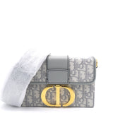 Christian Dior 30 Montaigne Box Bag Oblique Jacquard Canvas In Gray -  Praise To Heaven