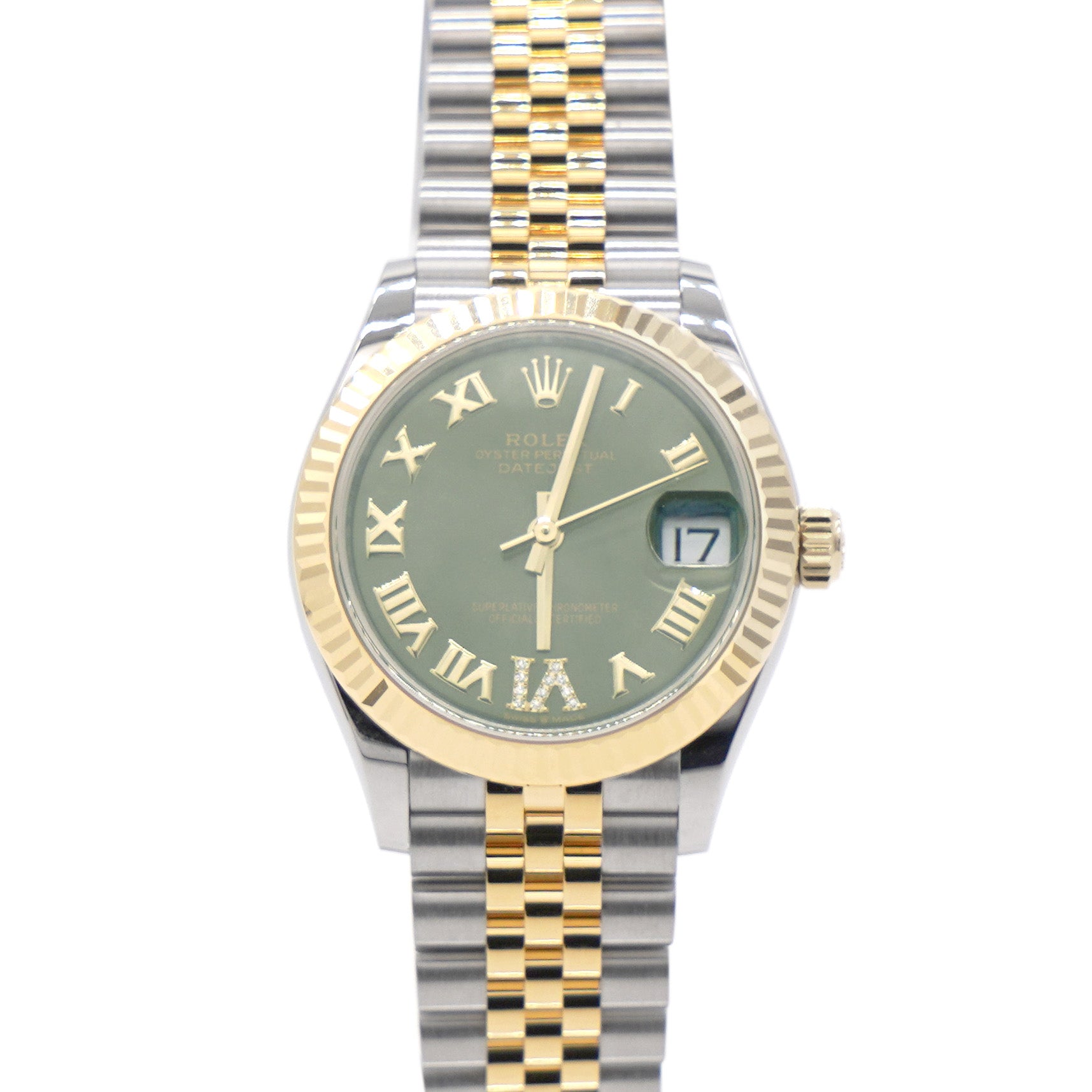 Datejust 31 Oystersteel Yellow Gold