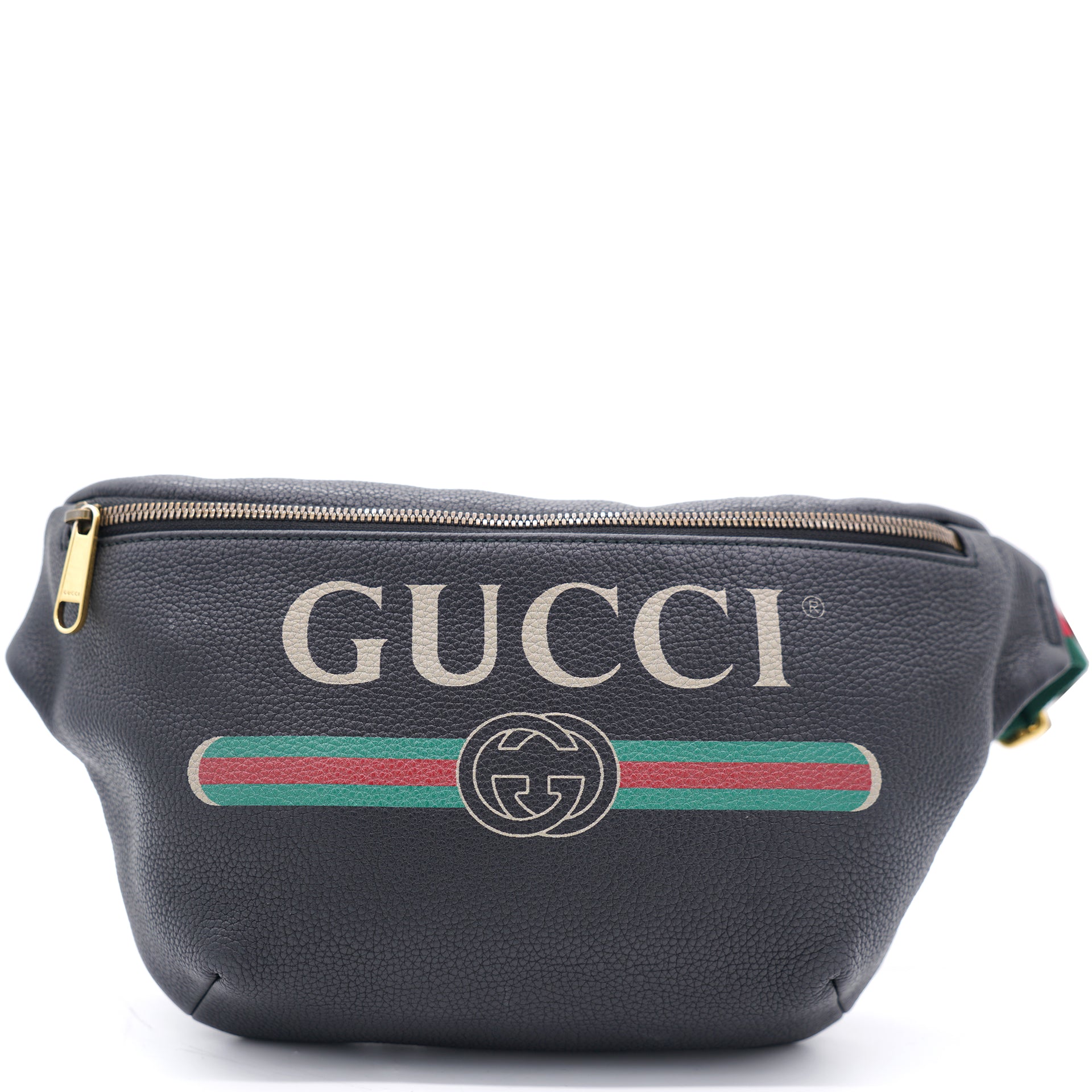 Gucci Belt Bag GG Supreme Web Waist Strap Black/Beige in Canvas with  Silver-tone - US