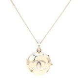 CC Logo Ball Gold Necklace