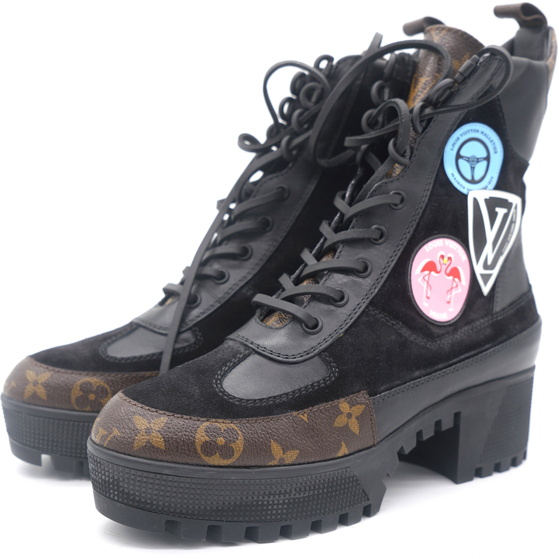 LV CHECKPOINT PATCH BOOT  Boots, Desert boots, Louis vuitton boots