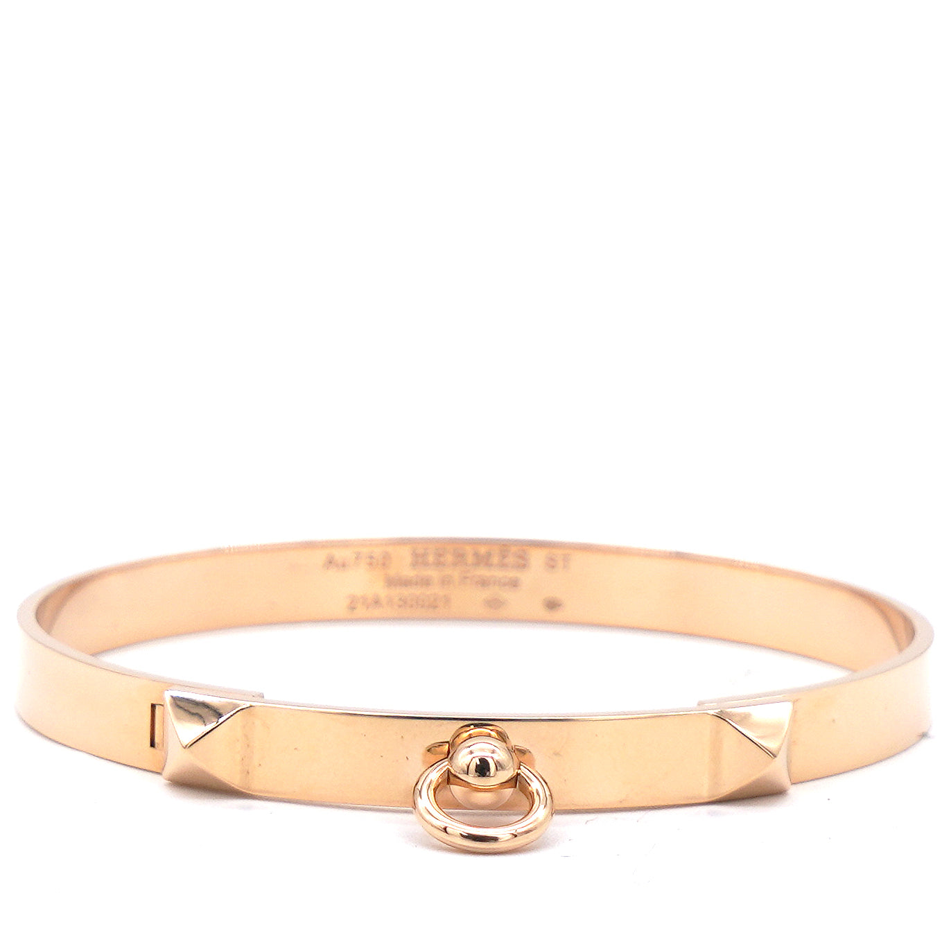18k Rose Gold Collier de Chien Small Bracelet
