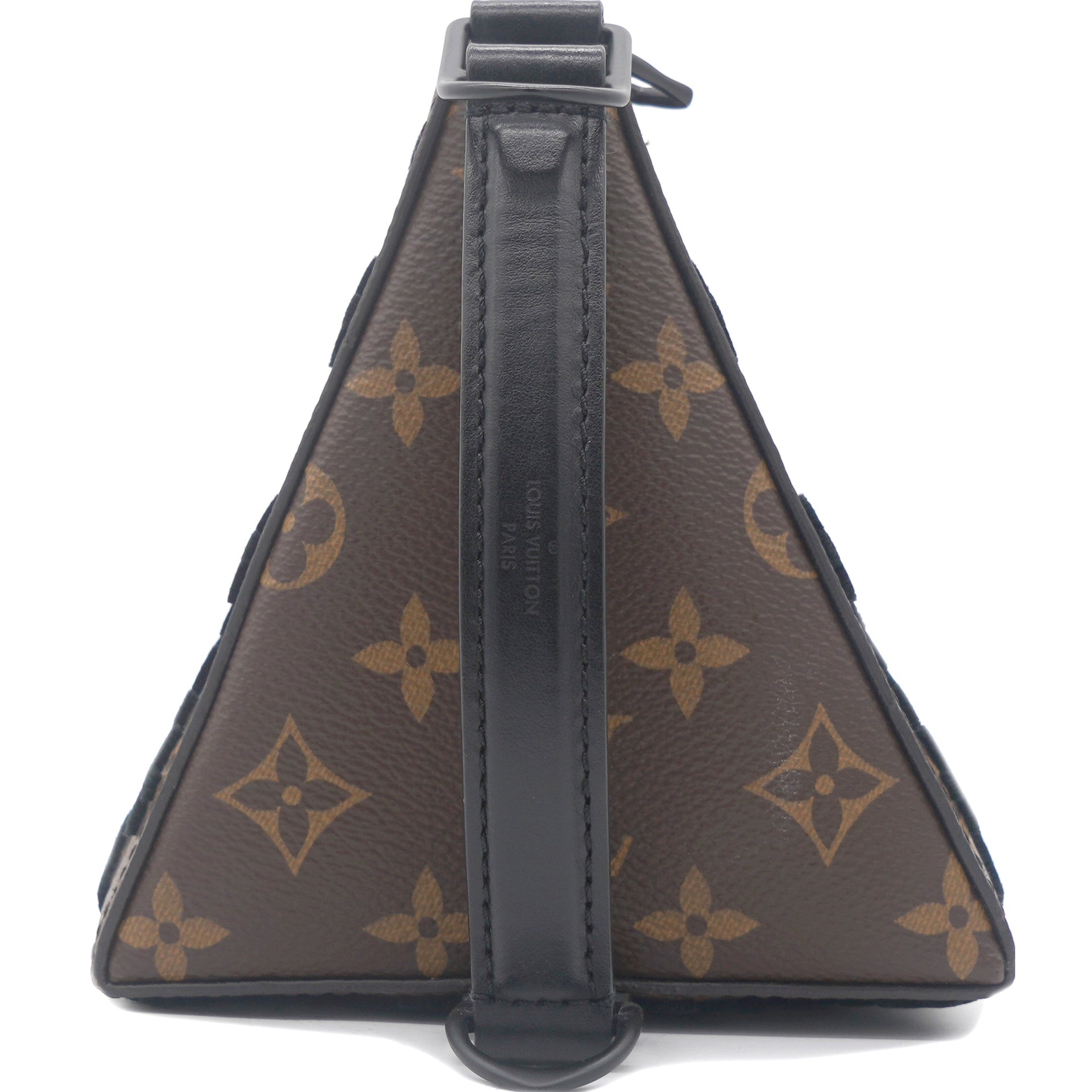 Louis Vuitton Monogram Tuffetage Triangle Messenger Black – STYLISHTOP