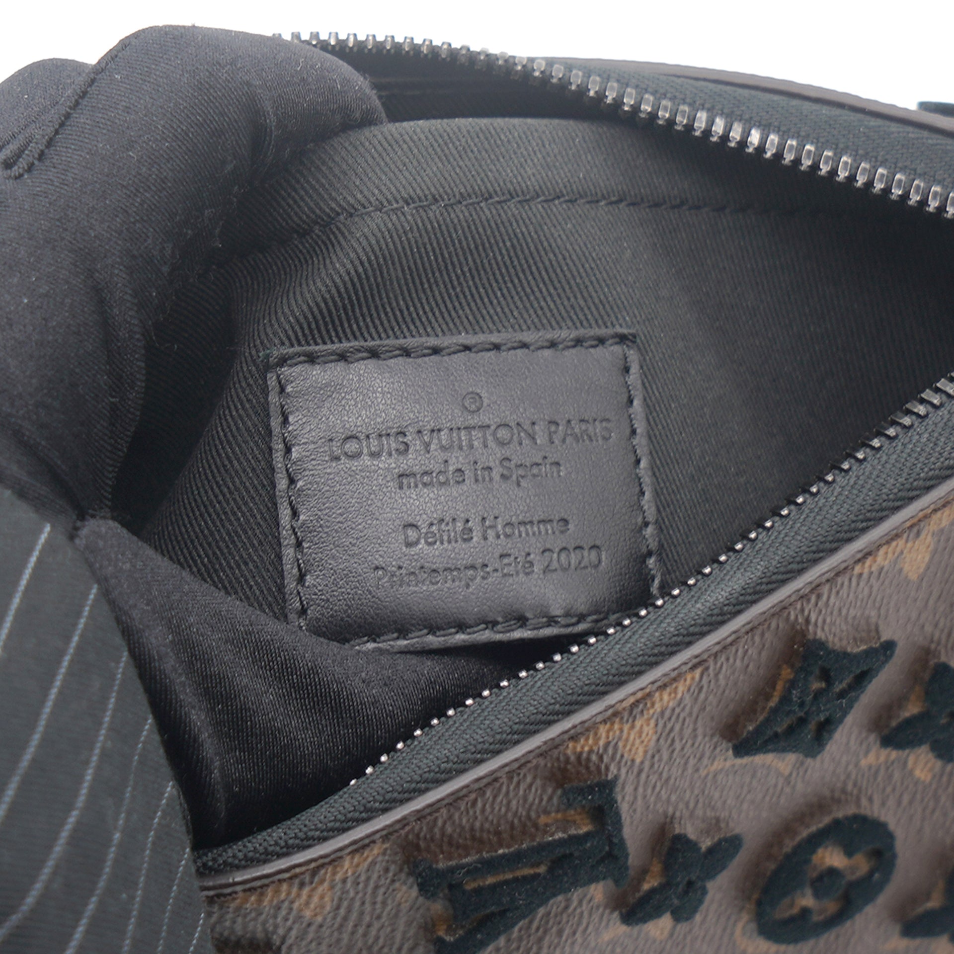 Louis Vuitton Monogram Tuffetage Triangle Messenger Black - Luxury In Reach