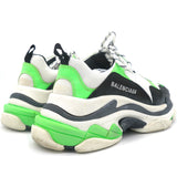 Triple S multi-panel sneakers White and Green 38