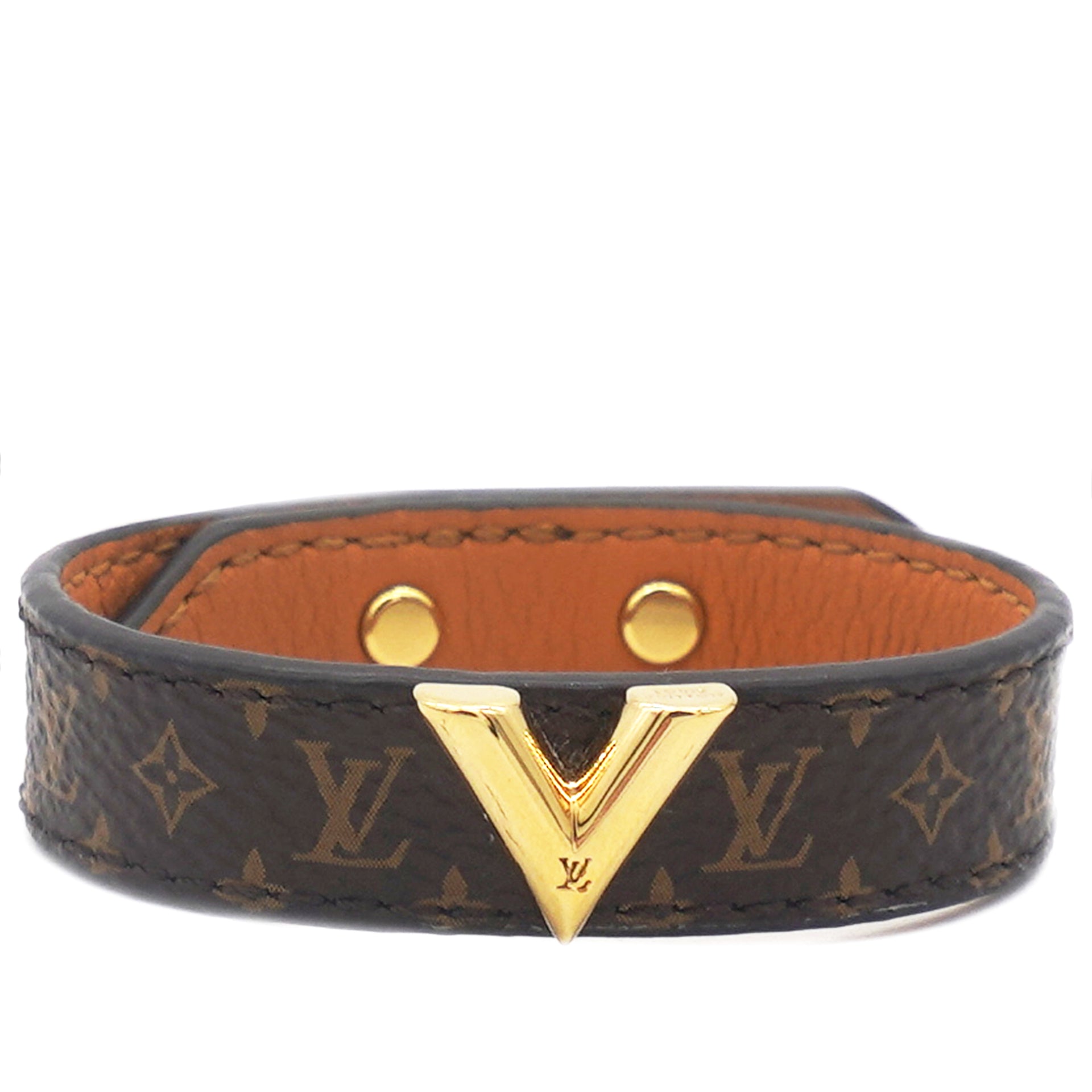 Louis Vuitton Authenticated Leather Bracelet