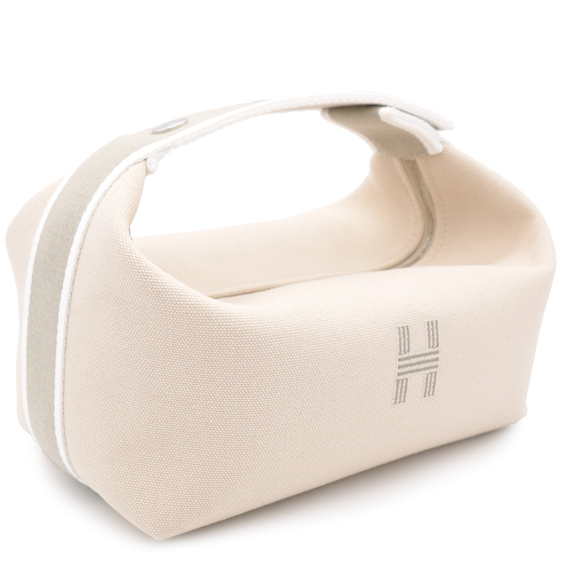 Hermès Toile Bride-A-Brac Travel Case Brown Cloth ref.1006779