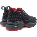 Spike Sock Leather Sneakers 38