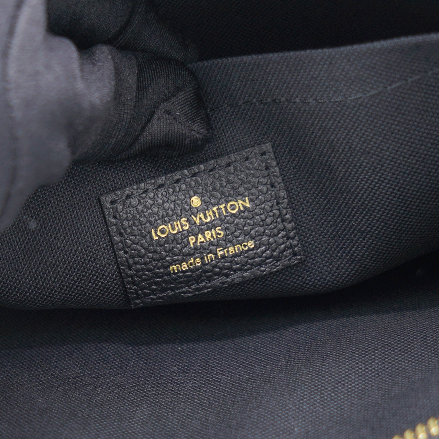 Louis Vuitton Monogram Empreinte Daily Pouch, Black, * Inventory Confirmation Required