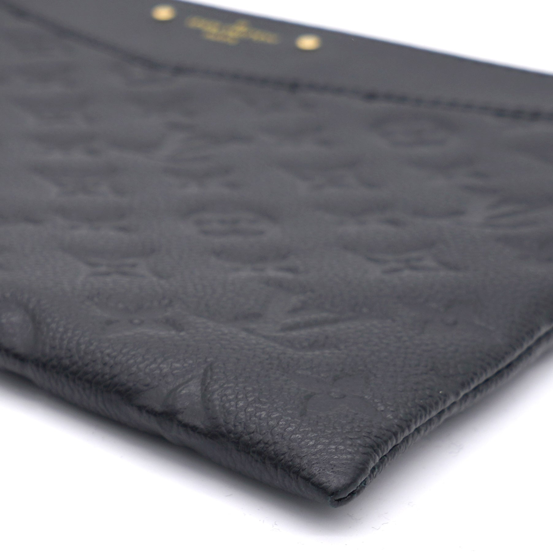 Louis Vuitton Daily Pouch Monogram Empreinte Leather Black 2315941