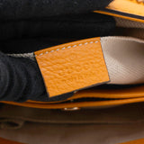Orange Calf Leather Soho Chain Mini Shoulder Bag