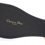 Pink and Cream 'CHRISTIAN DIOR' Embroidered Canvas Belt 75