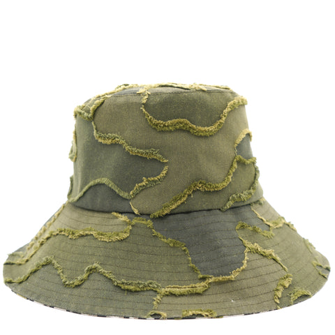 Camouflage Logo Bucket Hat 57 Green