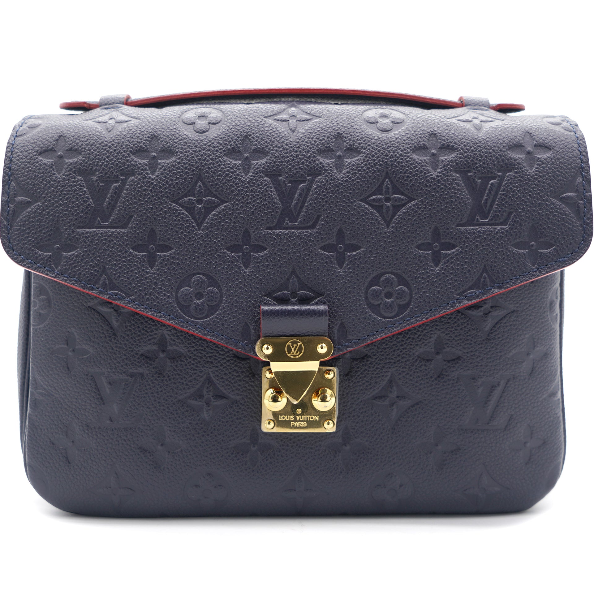 Louis Vuitton - Authenticated Metis Handbag - Leather Navy for Women, Very Good Condition