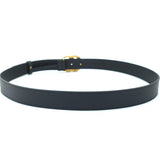Men Leather belt with Double G buckle