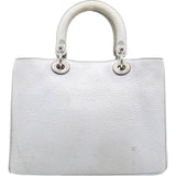 Calfskin Medium Diorissimo Bag Pearly Grey