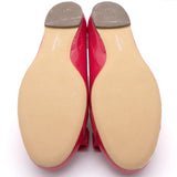 Fushia Patent Leather Vara Bow Flats 8