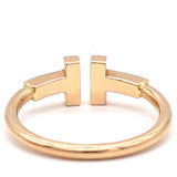 T-Wire 18K Rose-Gold Band Ring