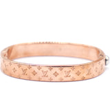Monogram Cuff Rose-Gold Plated Bracelet