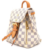 Damier Azur Canvas Sperone BB Backpack Bag