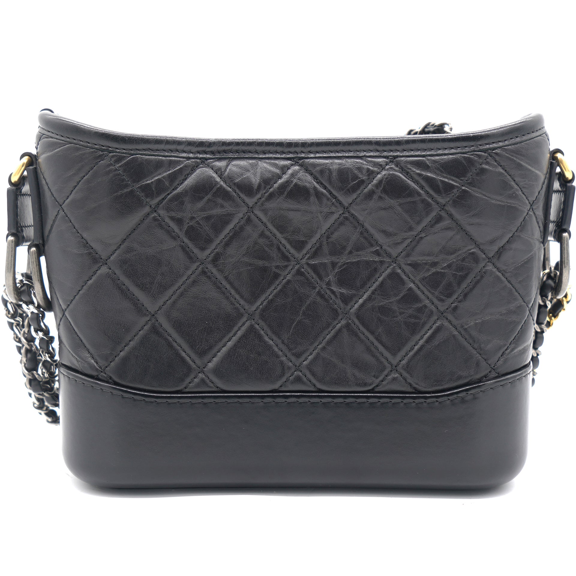 Chanel Gabrielle Hobo Quilted Aged Calfskin Small at 1stDibs