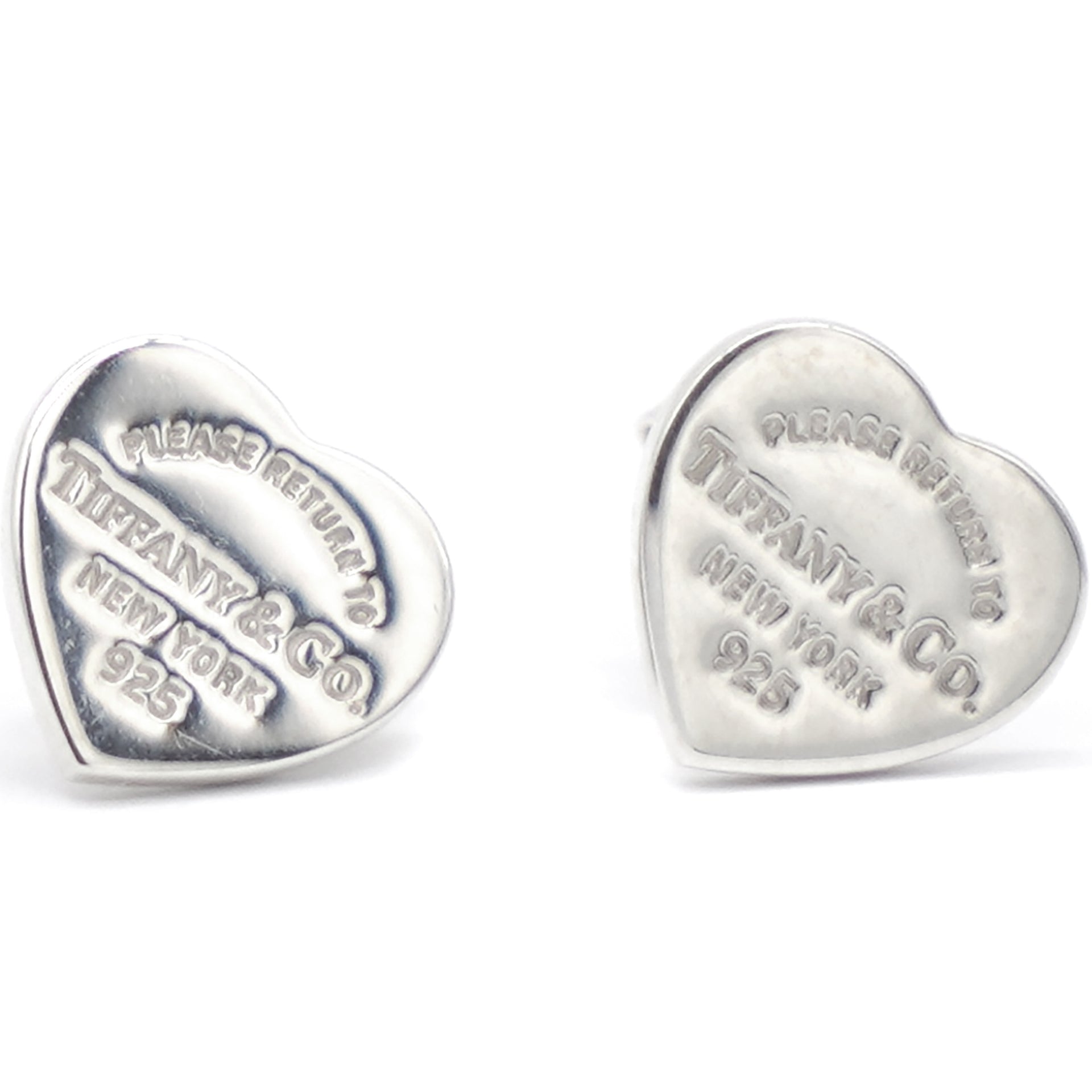 Tiffany & Co. Return to Tiffany Large Heart Tag Earrings – Oliver Jewellery