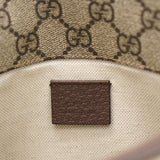 GG Supreme Monogram Neo Vintage Web Belt Bag Brown