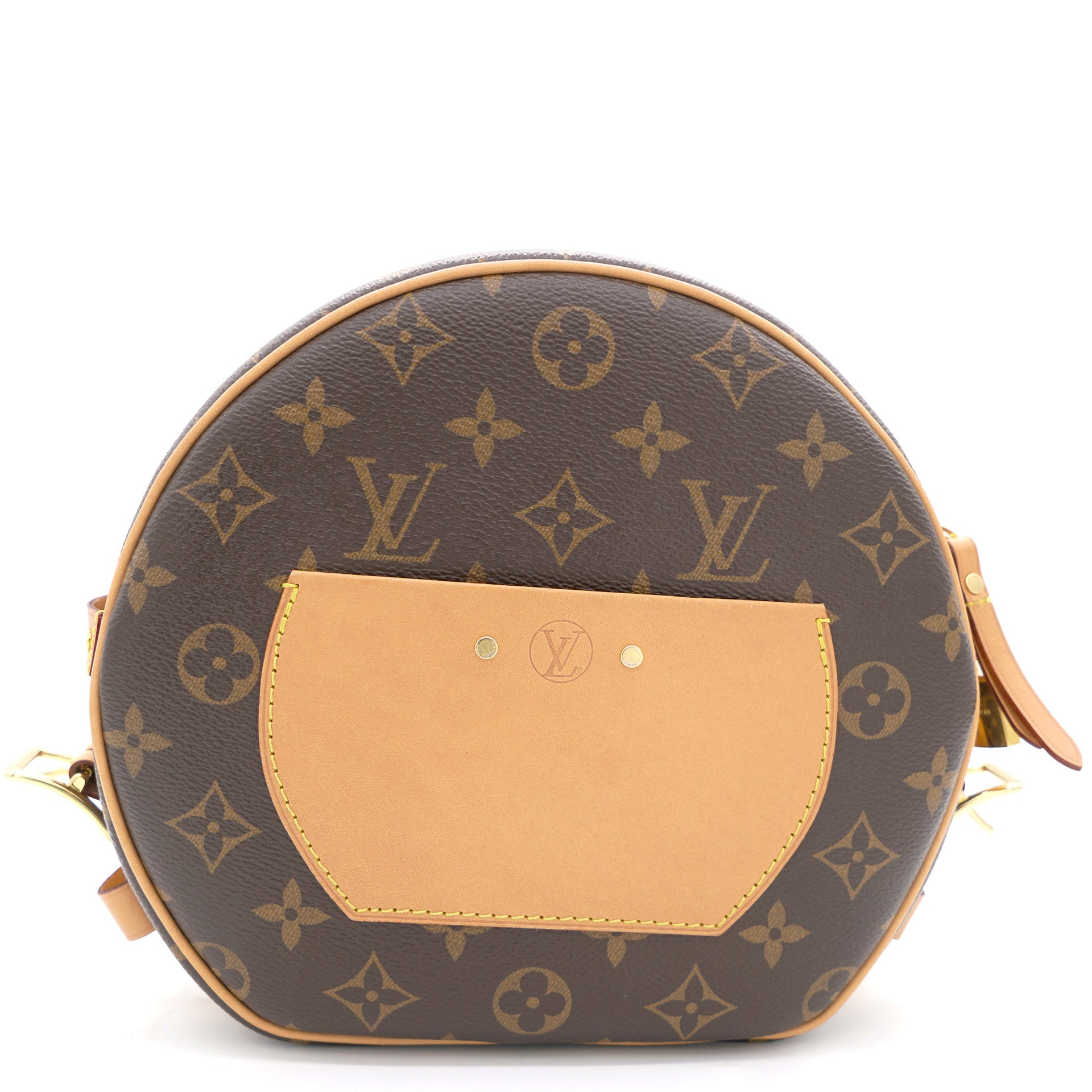 Louis Vuitton Monogram Canvas and Leather Boite Chapeau Souple Bag