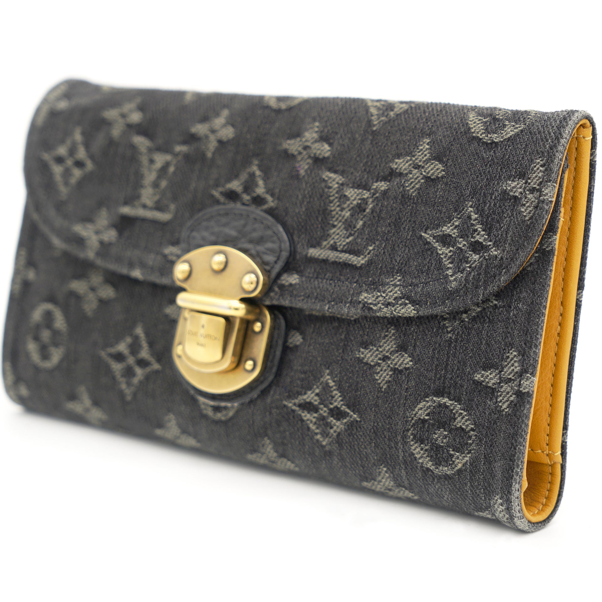 Louis Vuitton Denim Monogram Amelia Wallet – STYLISHTOP