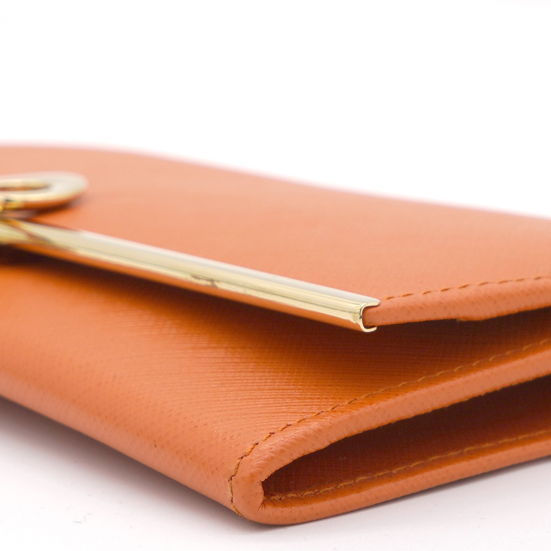 Leather Gancini Icona Continental Wallet