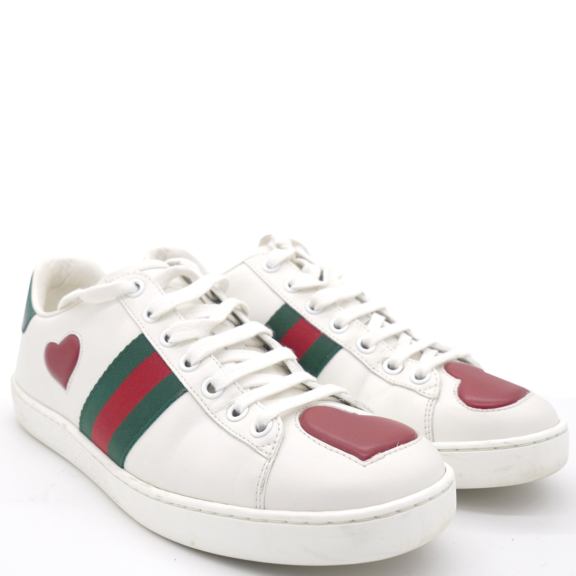 Gucci Kids Leather Ace Sneakers | Harrods SA