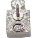 Brooch Set of 3- Perfume N’ 5 Clover Crystal Silver