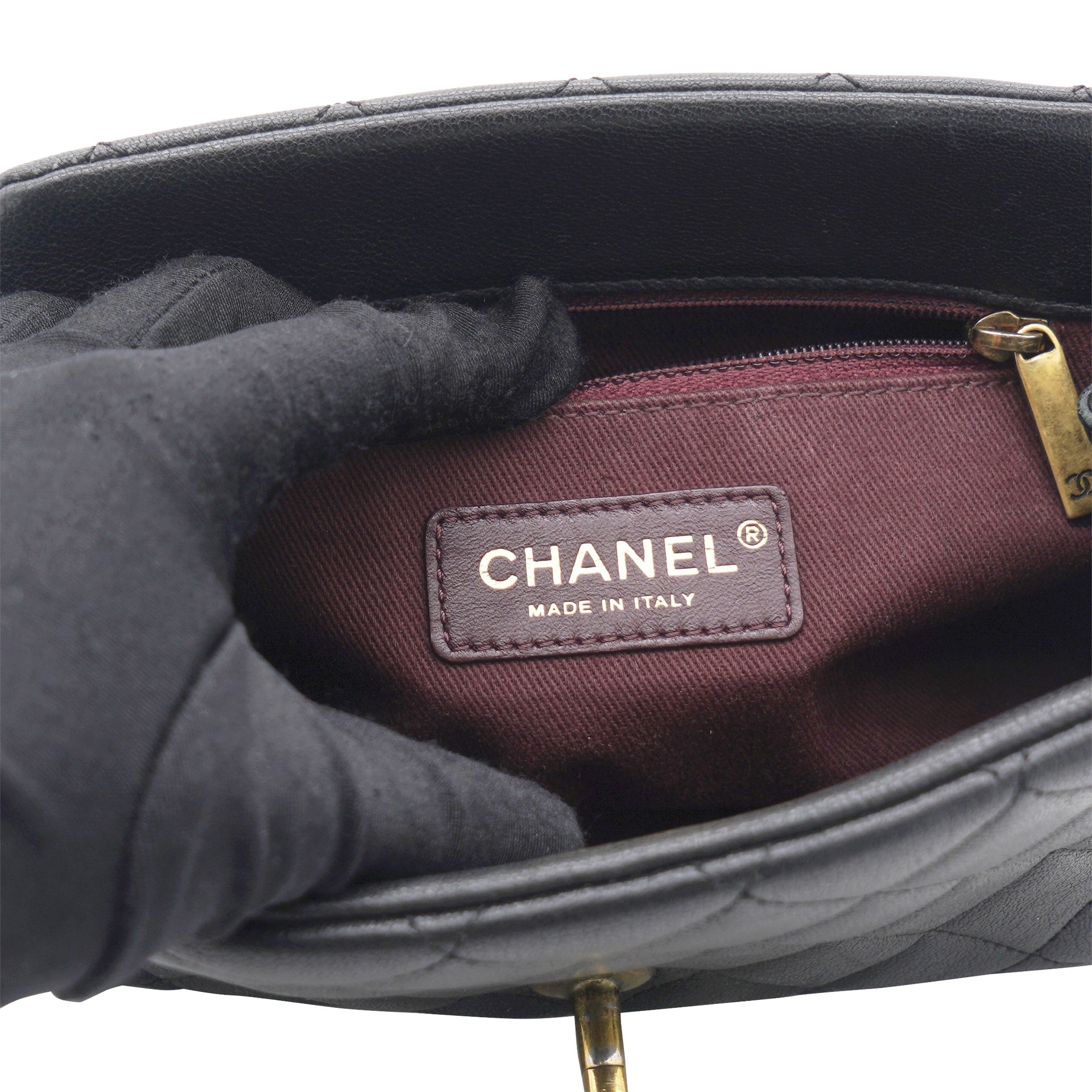 Chanel Caviar Quilted Mini Rectangular Flap Black – STYLISHTOP