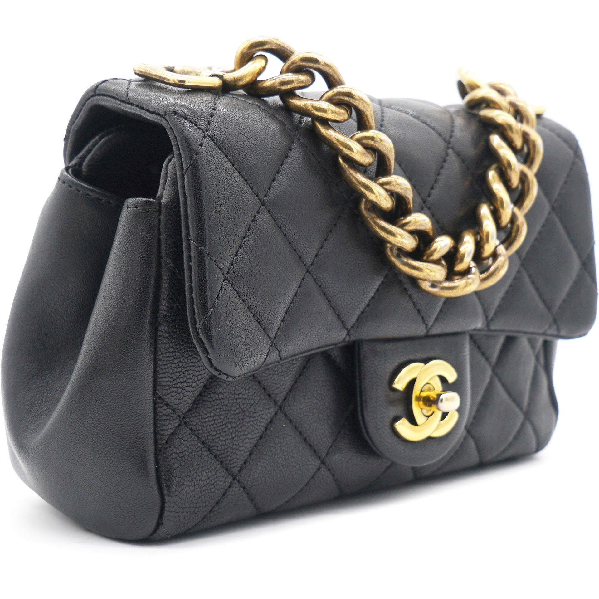 Chanel Classic Square Flap Bag Black – STYLISHTOP
