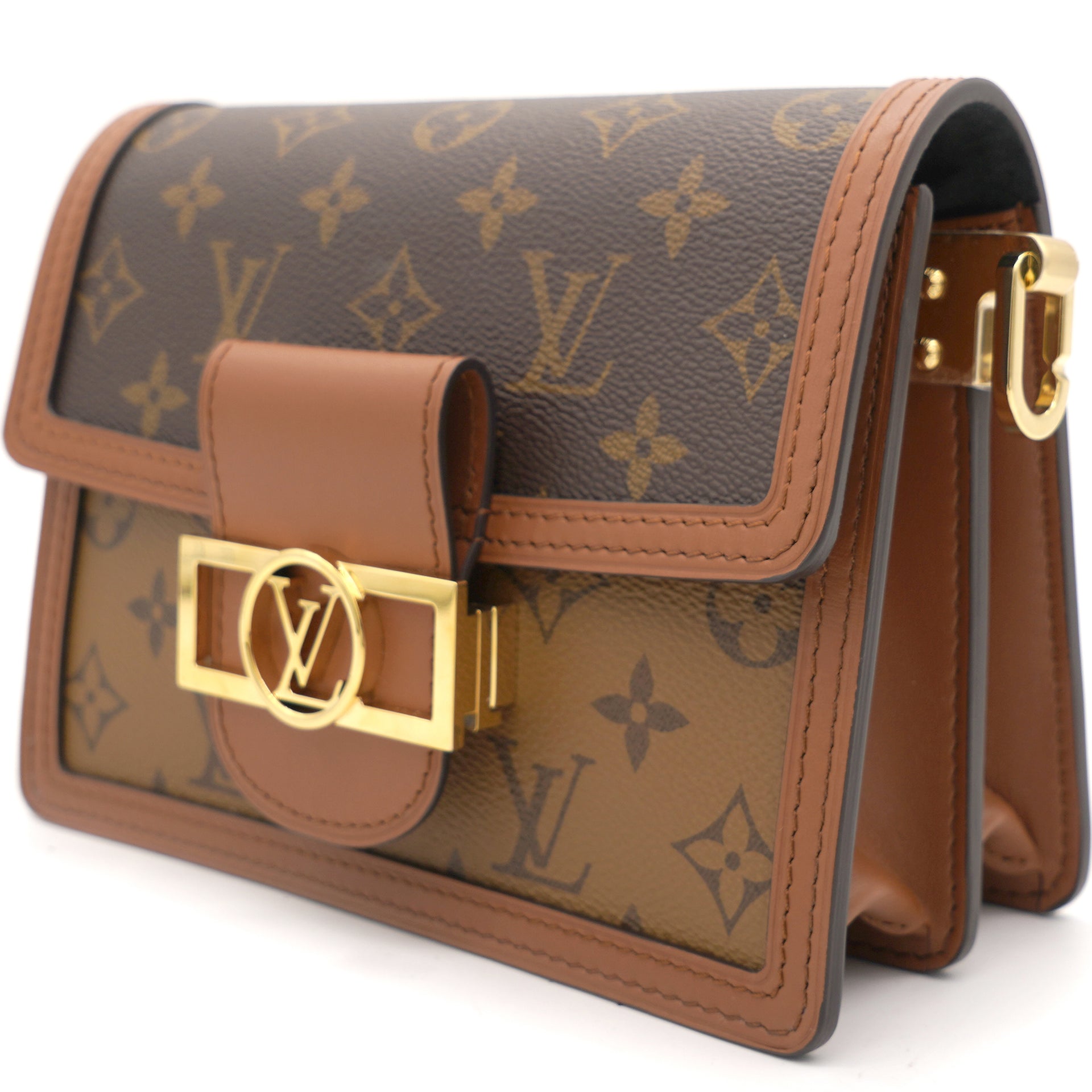 Louis Vuitton Monogram Reverse Canvas Dauphine Mini Bag Louis