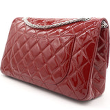 Patent Calfskin Quilted 2.55 Reissue 227 Flap Red