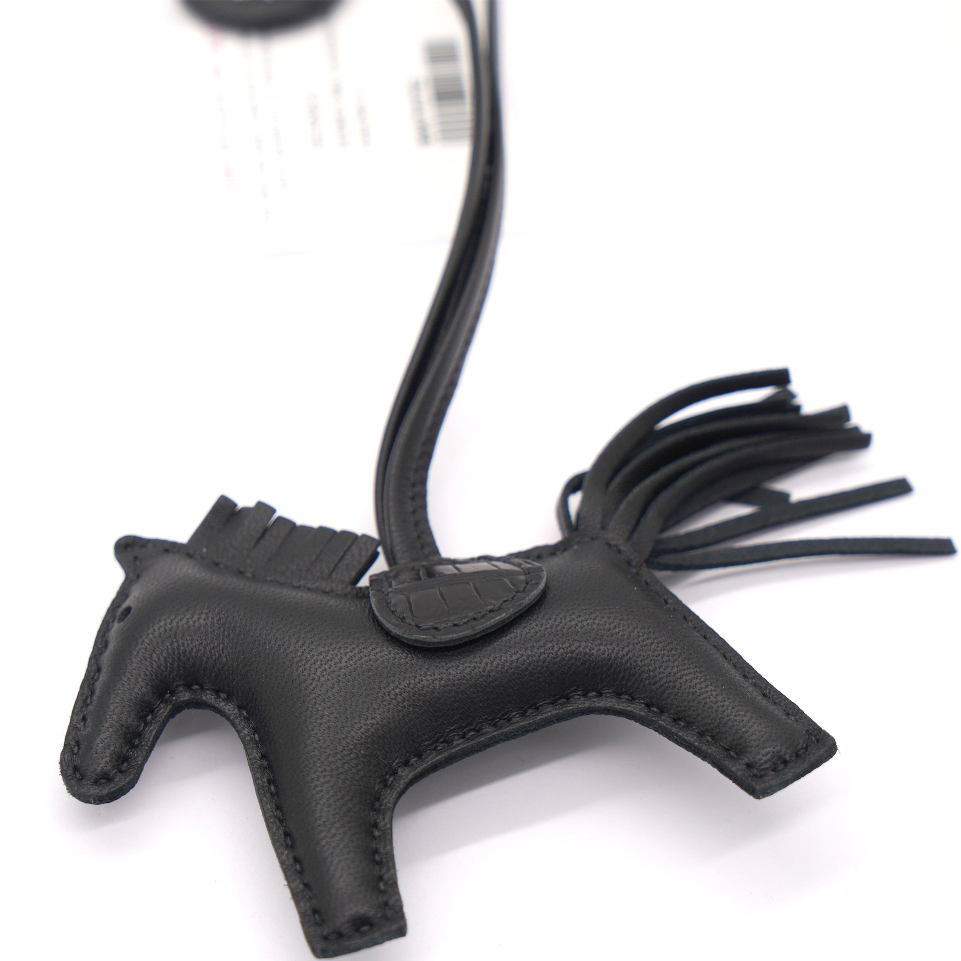 Hermès Milo Crocodile Touch So Black GriGri Rodeo TPM Bag Charm - Black Bag  Accessories, Accessories - HER480384