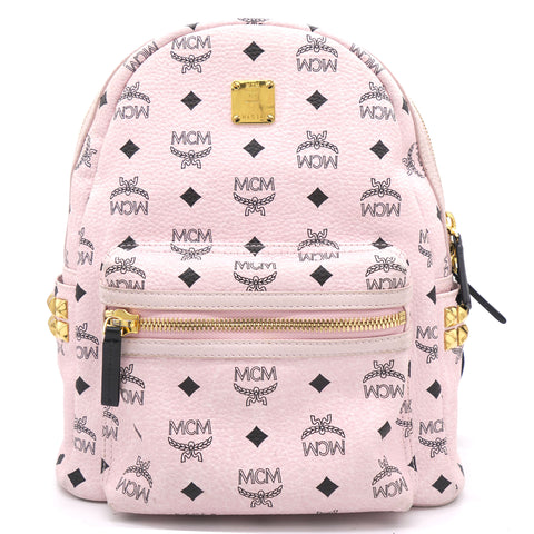 Visetos Side Stud Small Stark Backpack Pink