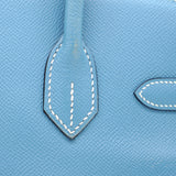 Hermes Birkin 30 Blue Jean Epsom PHW #K SKCP1116 – LuxuryPromise