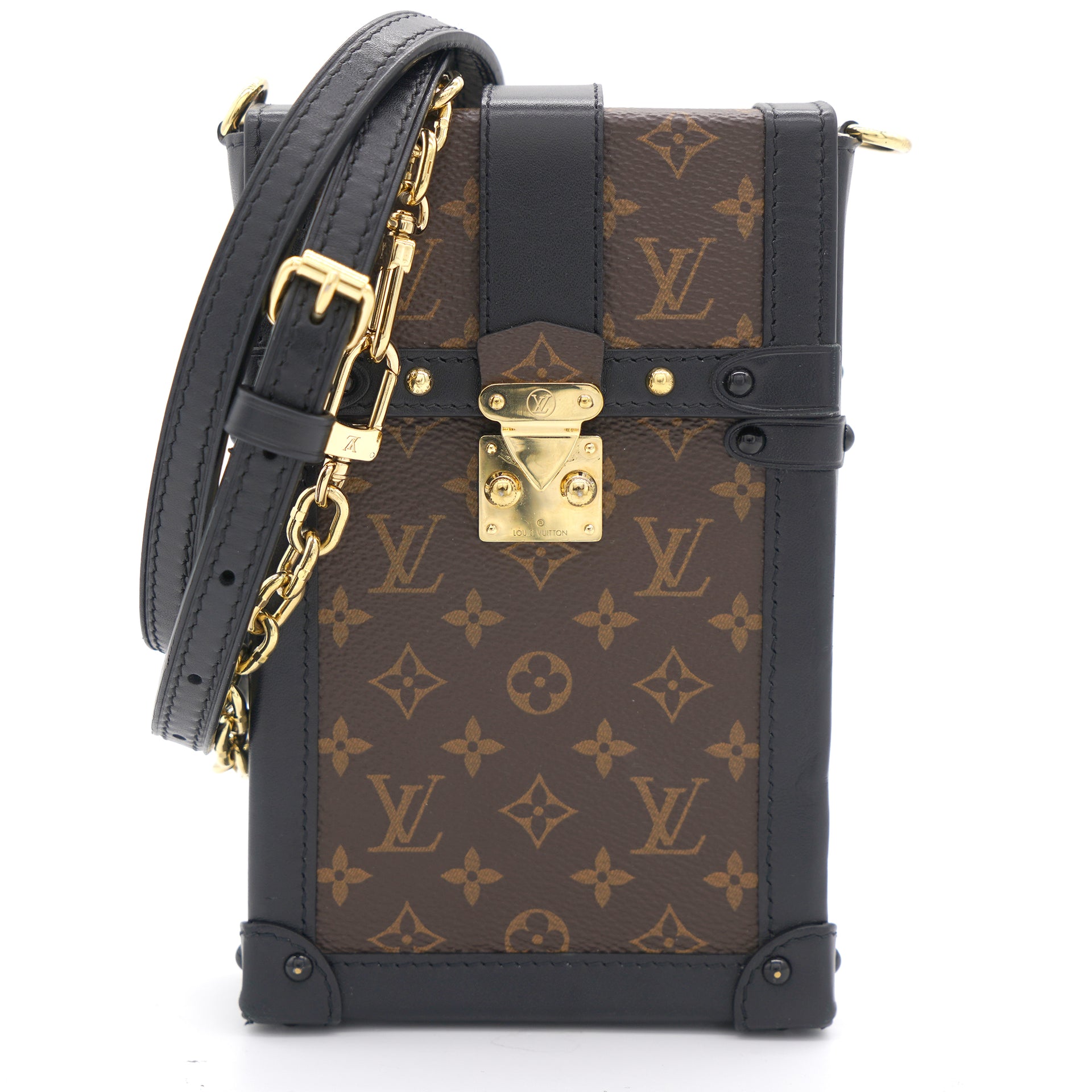 Louis Vuitton Verticale Pochette Trunk Handbag