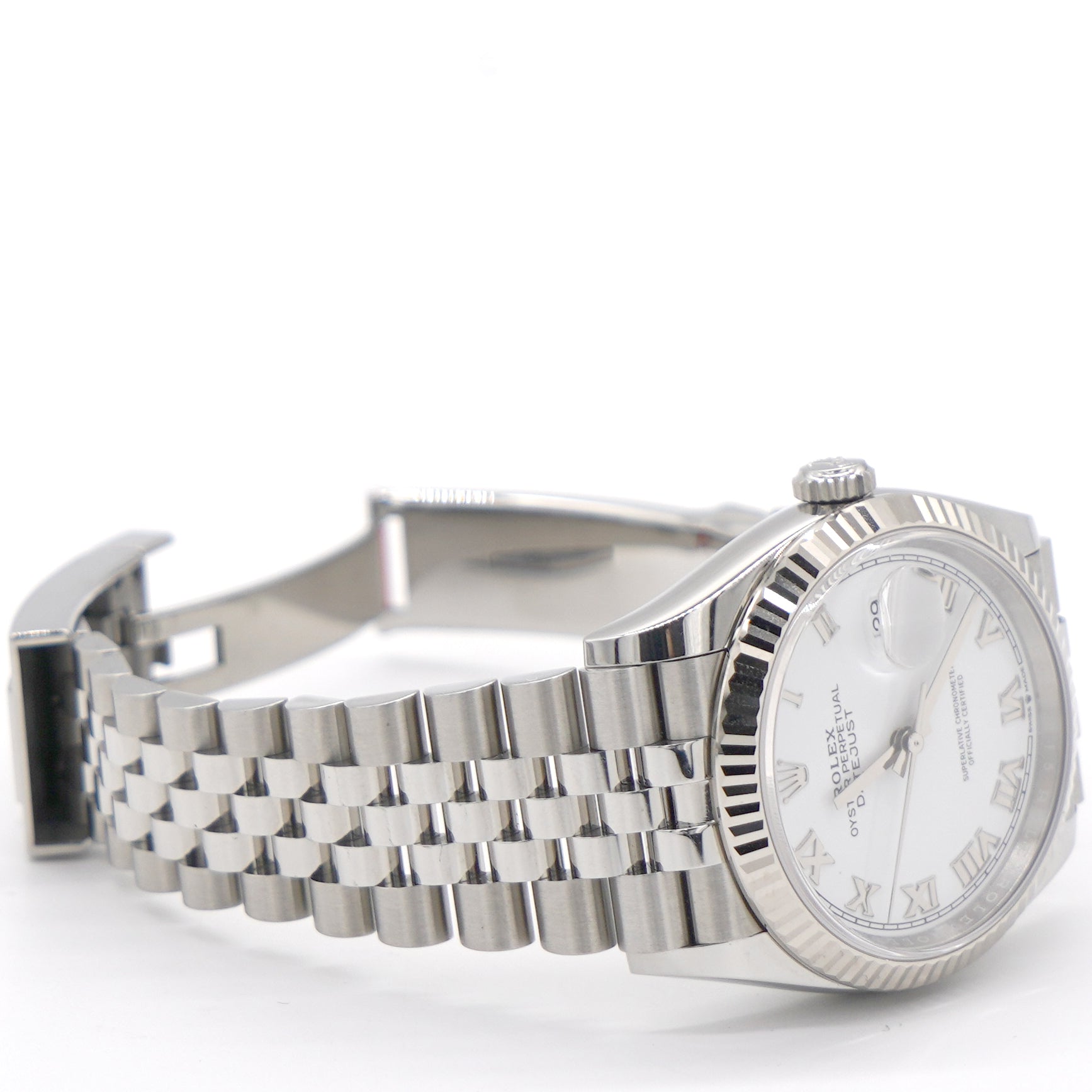 18K White Gold and Stainless Steel Datejust 36mm 126234