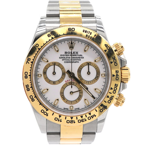 Cosmograph Daytona Oystersteel and Yellow Gold 40mm 116503