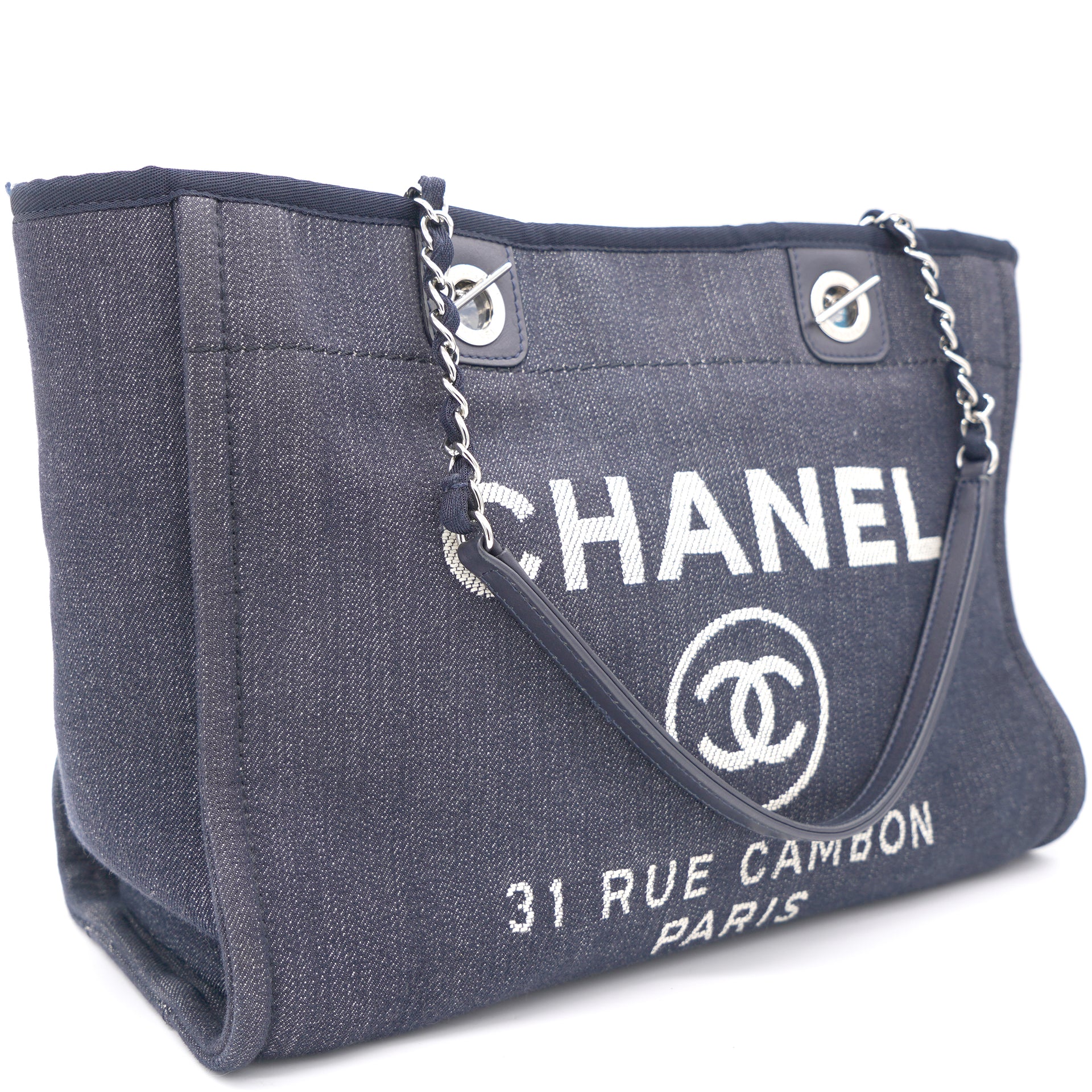 Chanel Black Woven Small Deauville Tote Gold Hardware Available For  Immediate Sale At Sotheby's