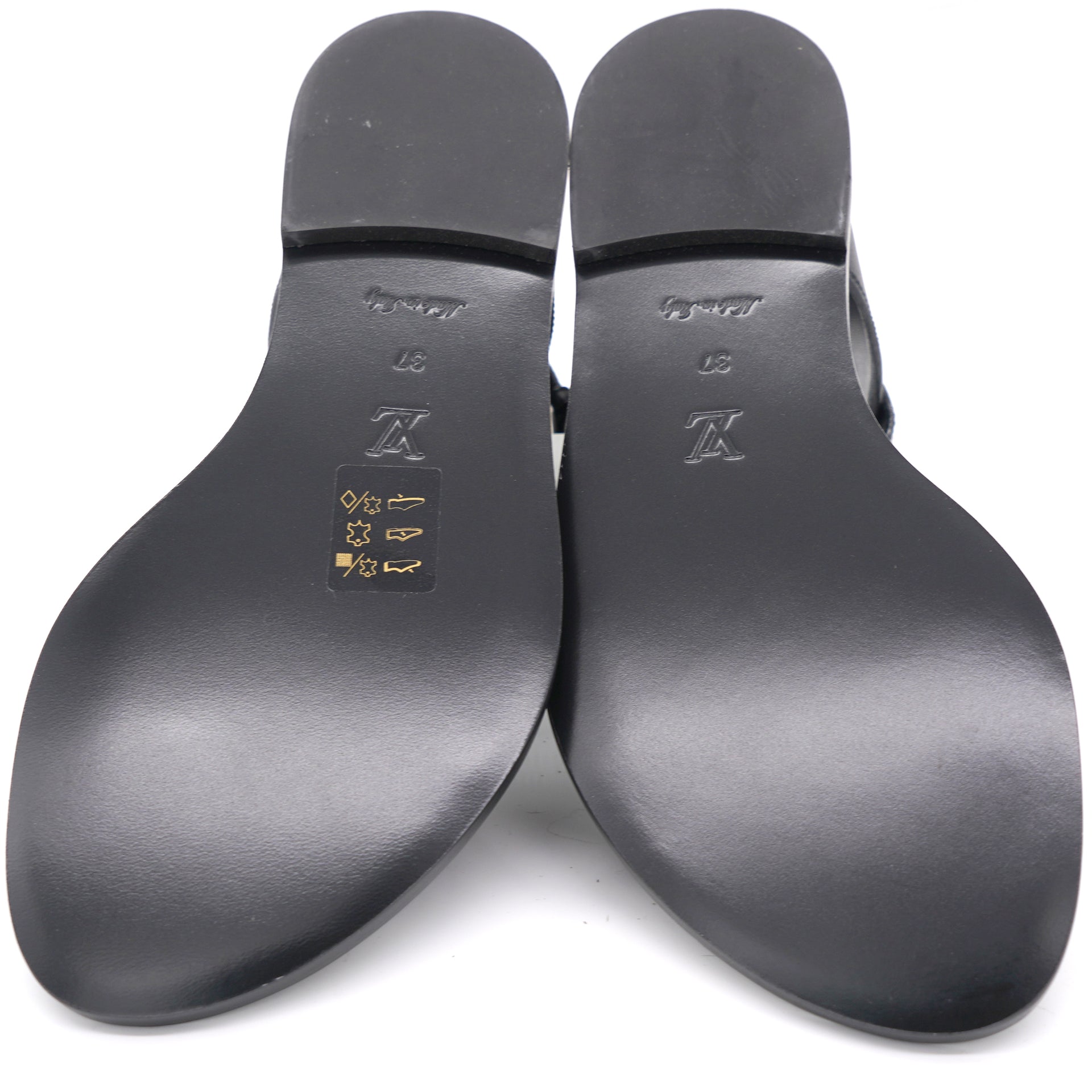 Louis Vuitton Passenger Flat Sandals 37 – STYLISHTOP