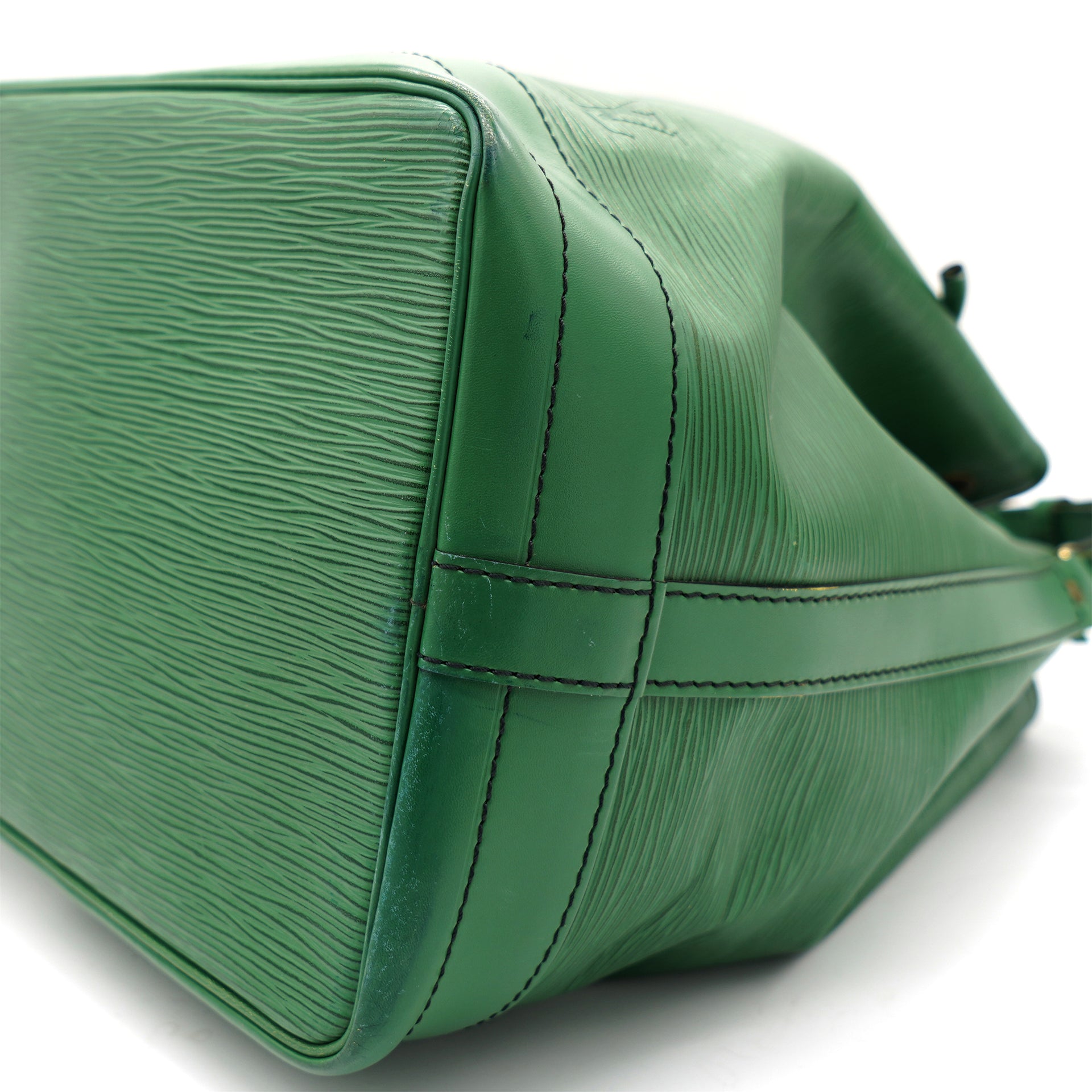 Auth Louis Vuitton Epi Grenelle Shoulder bag M52364 Borneo Green Used